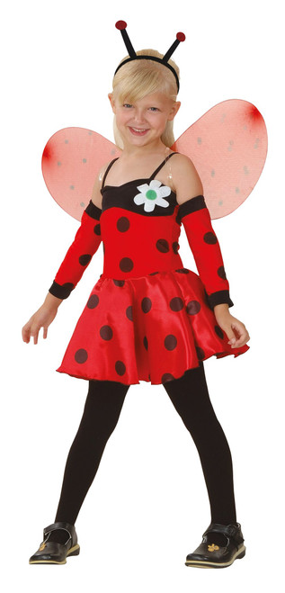 Bristol Novelty CC671 Ladybug Costume, Small, Red, Approx Age 3-5 Years, Ladybug (S)