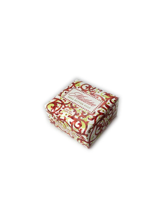 Greenwich Bay - 6oz Holiday Shea Butter - 3 Bar Soaps - Mistletoe