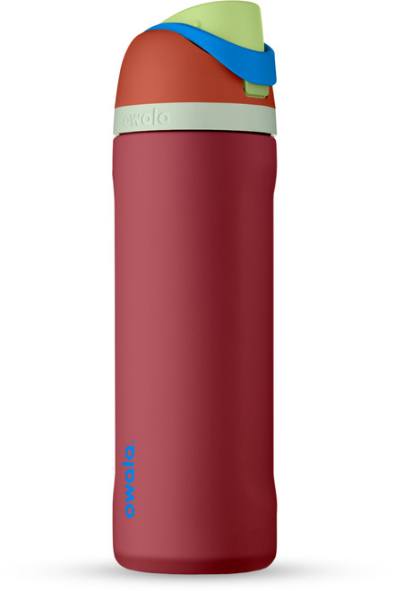 Owala FreeSip Insulated Stainless Steel Water Bottle with Straw for Sports and Travel, BPA-Free, 24-oz, Jetski Owala FreeSip Insulated Stainless Steel Water Bottle with Straw for Sports and Travel, BPA-Free, 24-oz, Jetski