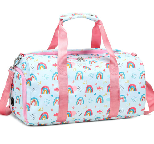 Kids Travel Duffle Bag Girls Sports Gym Bags Overnight Bag with Shoe Compartment, Carry-On Weekender Dance Gymnastics Bag for Kid Girls Kids Travel Duffle Bag Girls Sports Gym Bags Overnight Bag with Shoe Compartment, Carry-On Weekender Dance Gymnastics Bag for Kid Girls