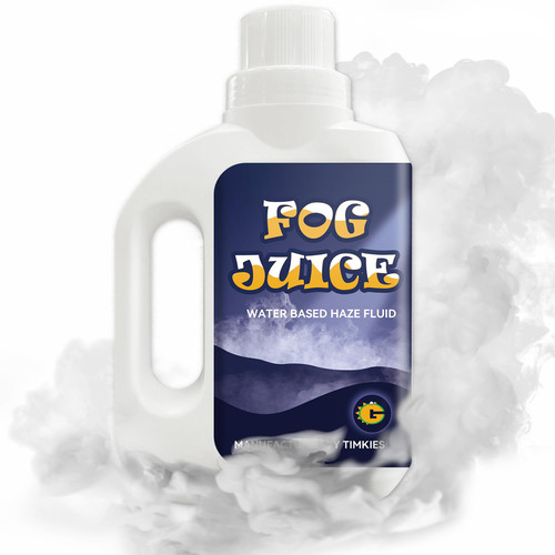 Fog Juice for Fog Machine, Fog Machine Fluid Pure Concentrate High Density, No water, for DJ Party Water Based 400 to 1500 Watt, Long Lasting, High Output - 1 Quart