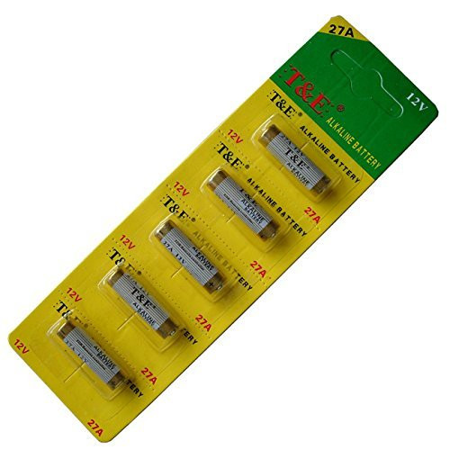 New T&E 5 x 27A MN27 12V Alkaline Battery