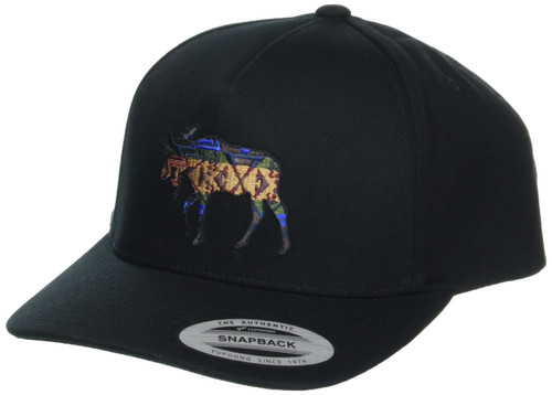 Pendleton Men's Moose Embroidered Hat, Black, One Size