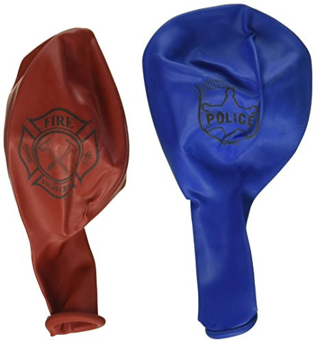 LEGO City Printed Latex Balloons Party Accessory /6pack