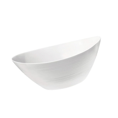 FUNOMOCYA 1Pc Fruit Salad Bowl dinner bowl dessert bowls food serving bowl rice bowl soup bowl ceramic asian bowls ornament container cereal bowl food plate Noodle tempered glass white