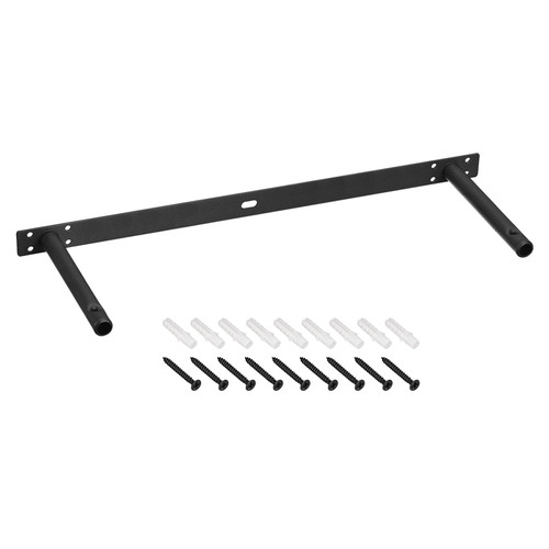 uxcell Floating Shelf Bracket - 20 Inch Wall Mounting Blind Shelf Support - Hidden Bracket for Floating Wood Shelves, Black