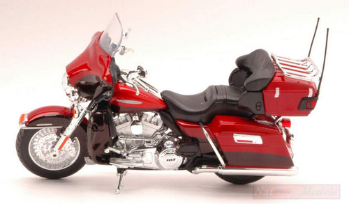 Maisto Scale Model Compatible with Harley Davidson FLHTK Electra Glide Ultra Limited 2013 RED 1:12 MI32323R