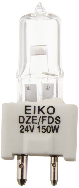 Eiko DZE/FDS T-4 GY9.5 Base 49451 Halogen Bulb, 24V/150W
