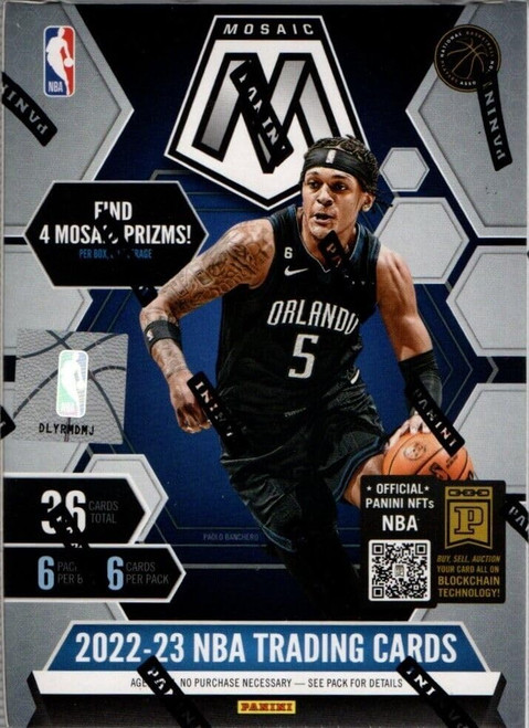 2022-23 Panini Mosaic Basketball Trading Card Blaster Box