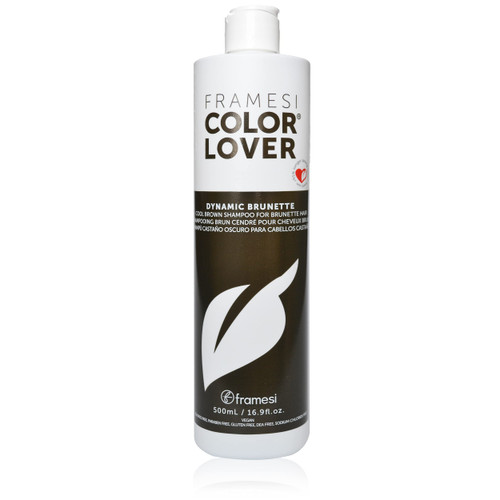 FRAMESI Color Lover Dynamic Brunette Shampoo, 16.9 fl oz, Sulfate Free Shampoo, Color Treated Hair FRAMESI Color Lover Dynamic Brunette Shampoo, 16.9 fl oz, Sulfate Free Shampoo, Color Treated Hair