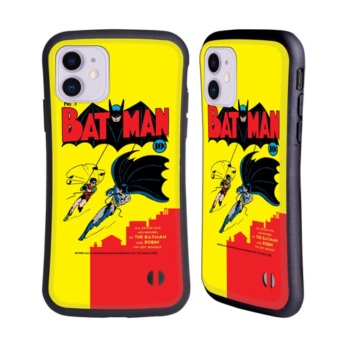 Head Case Designs Officially Licensed Batman DC Comics Robin Number 1 Famous Comic Book Covers Hybrid Case Compatible with Apple iPhone 11