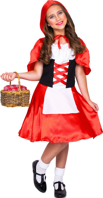 Storybook Red Riding Hood Girl's Costume Small 3-4