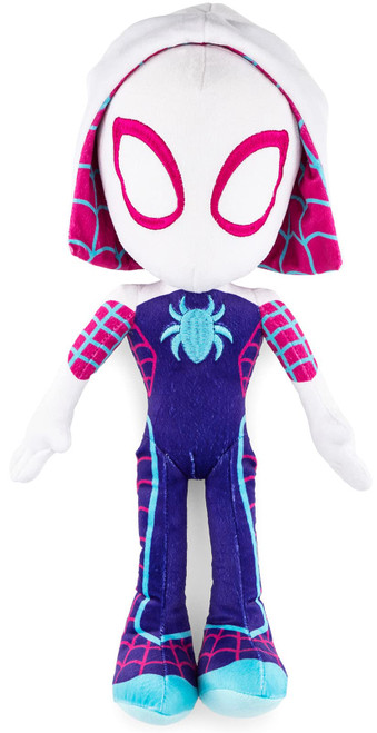Jay Franco Marvel Spidey and His Amazing Friends Gwen The Ghost-Spider Pillow Buddy - Super Soft Polyester Microfiber, 18 inches (Official Marvel Product)