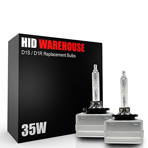HID-Warehouse AC HID Xenon Replacement Bulbs - D1S / D1R / D1C - 8000K Medium Blue (1 Pair) (Metal Base)