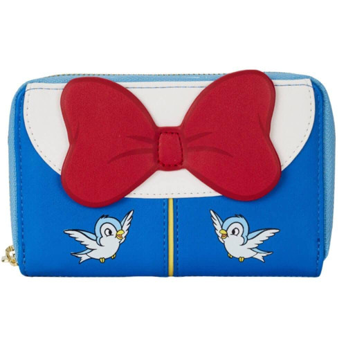 Loungefly Disney Snow White Cosplay Bow Zip-Around Wallet Snow White One Size