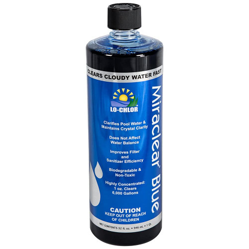 LO-CHLOR LO-MCB-1 1-Quart MiraClear Blue Water Clarifier