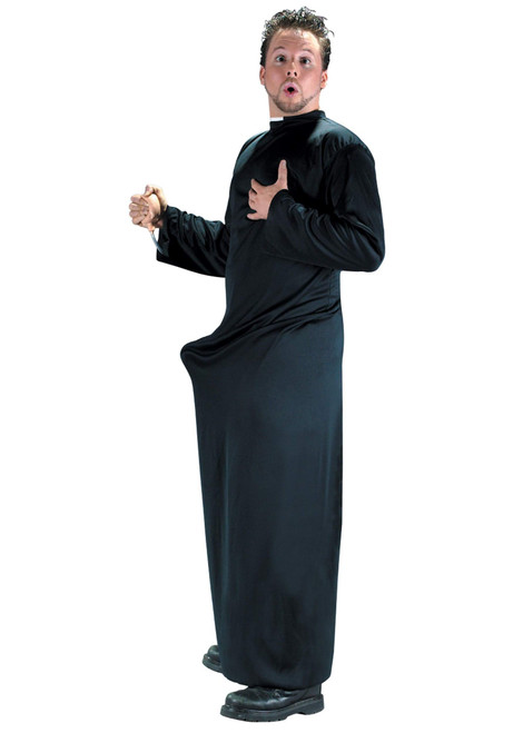 FunWorld Men's Keep Up The Faith, Black, One Size Costume