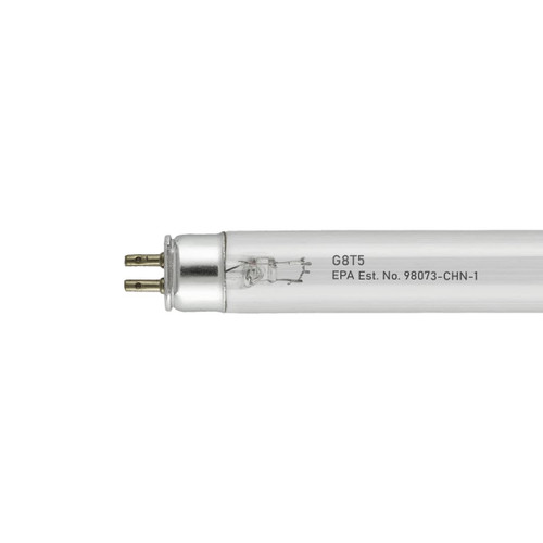 Norman Lamps G8T5 8-Watt Germicidal Tube - 12 in. Watts: 8W, T5 Germicidal UV Bulb