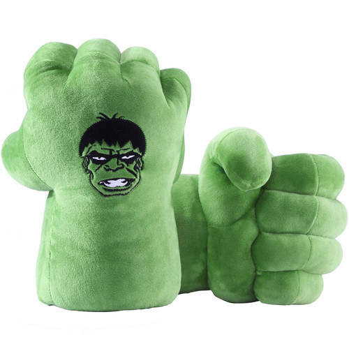 EQUASIS Hulk Hands Superhero Costumes Gloves Big Soft Plush Fists Child Interactive Toys 1 Pair