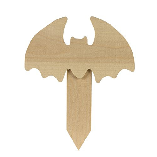 Walnut Hollow Rough Hewn Pine Bat Sign, 11" by 14"