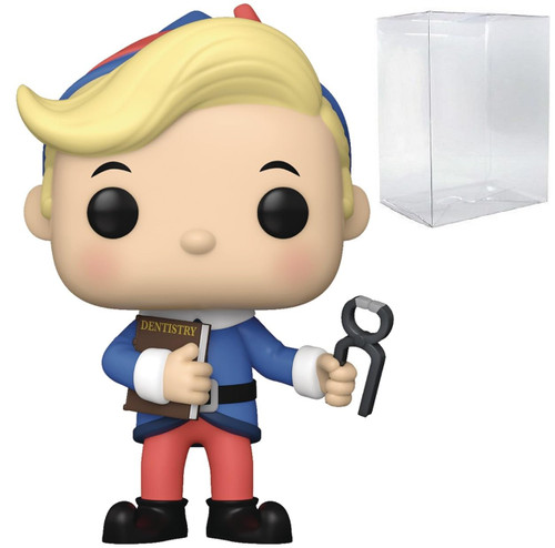 POP Holiday: Rudolph The Red-Nosed Reindeer - Hermey Funko Vinyl Figure (Bundled with Compatible Box Protector Case) Multicolored 3.75 inches