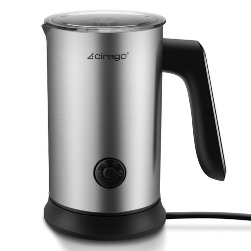 Milk Frother 4 in 1 Electric Milk Steamer Automatic Hot & Cold Foam Maker and Milk Warmer for Latte, Cappuccinos, Macchiato, Hot Chocolate Milk Milk Frother 4 in 1 Electric Milk Steamer Automatic Hot & Cold Foam Maker and Milk Warmer for Latte, Cappuccinos, Macchiato, Hot Chocolate Milk