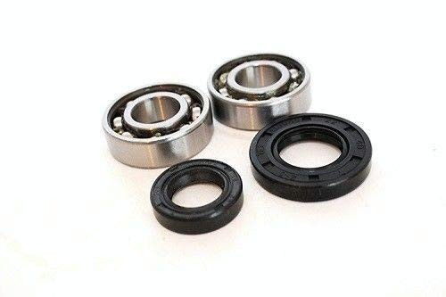 BossBearing Main Crank Shaft Bearings and Seals Kit for Suzuki LTA50 2002 2003 2004 2005