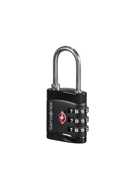 Samsonite Global Ta Luggage Lock, 7 Centimeters, Black, 7 Centimeters, Luggage Lock