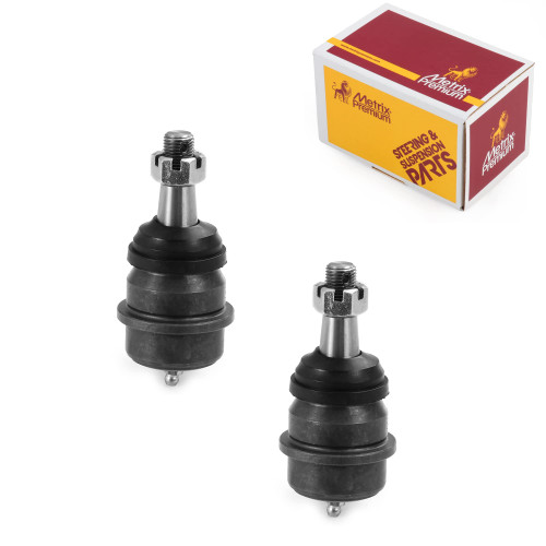 Metrix Premium 2 PCS Front Upper Ball Joint K3134T Fits 94-01 Dodge Ram 1500 4WD, 94-99 Ram 2500 4WD, 84-01 Jeep Cherokee, 97-17 Wrangler, 87-95 Wrangler, 93-04 Grand Cherokee, 93 Grand Wagoneer