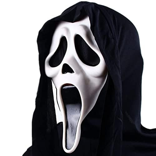 Halloween Mask Scary Skull Mask Horror Full Head Masque Halloween Decorations Halloween Costume Creepy Cosplay Prop.