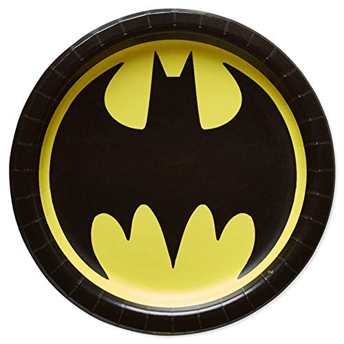 Batman 'Pow!' Small Paper Plates (8ct) Batman 'Pow!' Small Paper Plates (8ct)