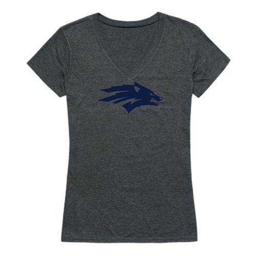 University of Nevada Wolf Pack NCAA Women's Cinder Tee T-Shirt Heather Charcoal Medium University of Nevada Wolf Pack NCAA Women's Cinder Tee T-Shirt Heather Charcoal Medium