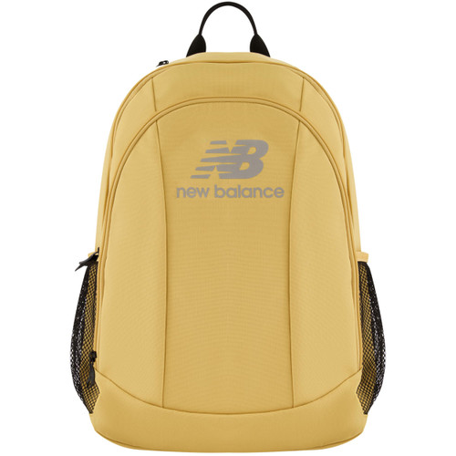 New Balance Laptop Backpack, Commuter Travel Bag for Men and Women, Tan, 19 Inch