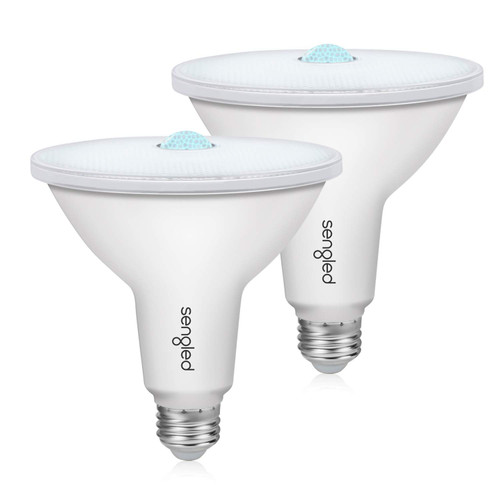 Sengled Motion Sensor Light Bulb Outdoor, Dusk to Dawn LED Outdoor Lighting, Home Security Flood Light Bulb Par38 Motion Activated Daylight 5000K, 1500LM, Waterproof Light Bulbs for Driveways Sengled Motion Sensor Light Bulb Outdoor, Dusk to Dawn LED Outdoor Lighting, Home Security Flood Light Bulb Par38 Motion Activated Daylight 5000K, 1500LM, Waterproof Light Bulbs for Driveways