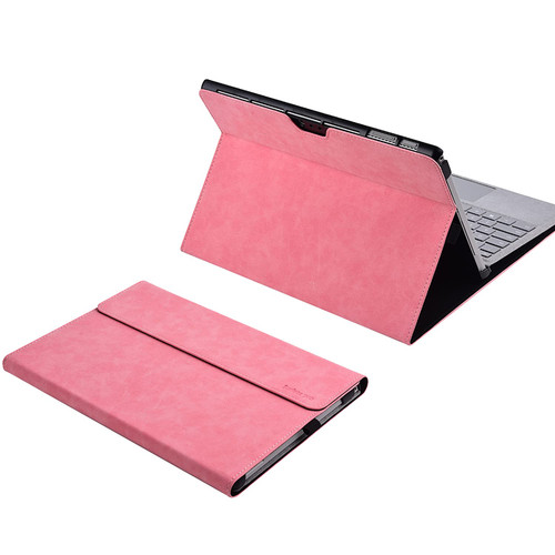 Case Cover for Microsoft Surface Pro 7 +/ Surface Pro 7 / Surface Pro 6 / Surface Pro 5 / Surface Pro 4 12.3 inch Tablets,with Type Cover Keyboard and Pen Holder (Pink)