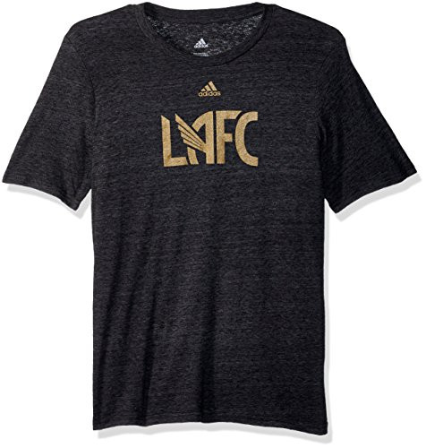 Outerstuff MLS La Football Youth Boys Element Short Sleeve Tee, L(14-16), Heather Grey