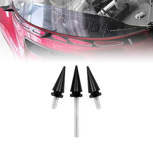 Motorcycle Fairing Bolts Windshield Spike Bolts Windscreen Screws Fit for 2014-2023 Harley Street Glide,Road Glide,Touring Models?Black?