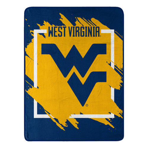 NORTHWEST ENTERPRISES NCAA 46x60 Dimensional Design Micro Raschel Throw Blanket (West Virginia Mountaineers) NORTHWEST ENTERPRISES NCAA 46x60 Dimensional Design Micro Raschel Throw Blanket (West Virginia Mountaineers)