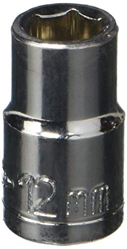 Uxcell a12060400ux0097 1/2" Square Drive Hex 12mm 6 Point Axle Nut Socket