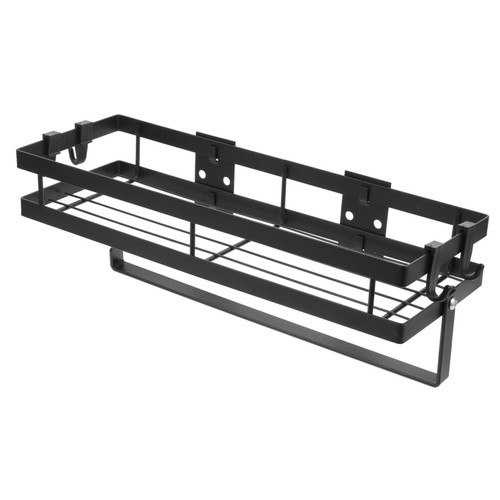 Beatifufu Bathroom Shelf Bathroom Wall Shelves Glass Shelves Floating Shelves Bathroom Wall Mounted Shelves Makeup Storage Organizer Shelves for Storage Wall Mounted Bathroom Organizer Iron