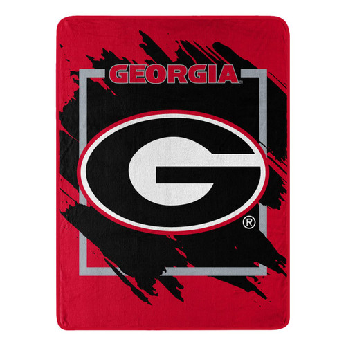 NORTHWEST ENTERPRISES NCAA 46x60 Dimensional Design Micro Raschel Throw Blanket (Georgia Bulldogs) NORTHWEST ENTERPRISES NCAA 46x60 Dimensional Design Micro Raschel Throw Blanket (Georgia Bulldogs)