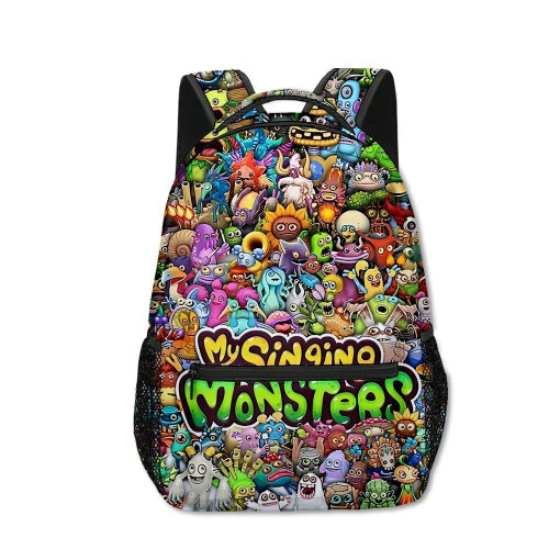 Noyiban My Monsters Backpack Large Capacity Shoulder Backpack for Outdoor Travel