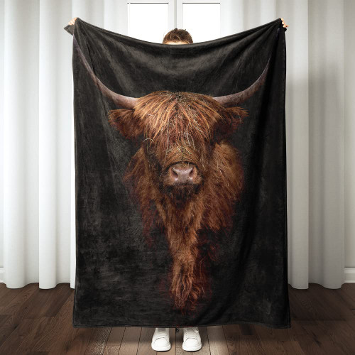 Highland Cow Blanket Super Soft Warm Highland Cow Throw Blanket - Lightweight Cozy Flannel Cow Print Throw Blanket Bed Couch Sofa Office Decor, Gift for Girls and Boys Women and Man 60"x50" Highland Cow Blanket Super Soft Warm Highland Cow Throw Blanket - Lightweight Cozy Flannel Cow Print Throw Blanket Bed Couch Sofa Office Decor, Gift for Girls and Boys Women and Man 60"x50"