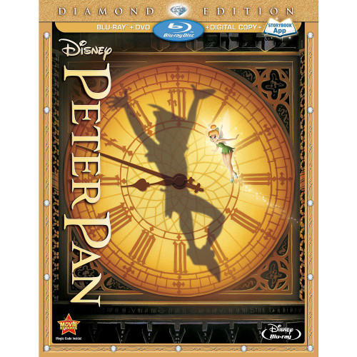Peter Pan (Three-Disc Diamond Edition: Blu-ray/DVD + Digital Copy + Storybook App) Peter Pan (Three-Disc Diamond Edition: Blu-ray/DVD + Digital Copy + Storybook App)