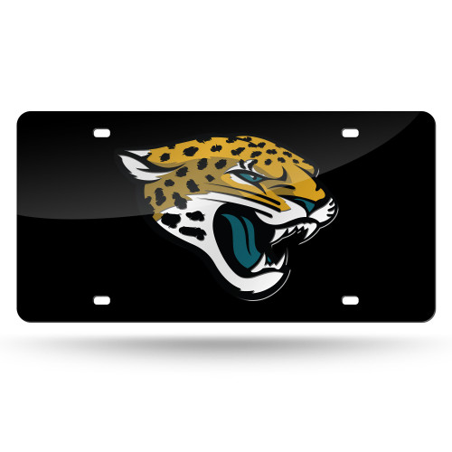 Rico Industries NFL Jacksonville Jaguars License Plate, One Size, Team Color Rico Industries NFL Jacksonville Jaguars License Plate, One Size, Team Color