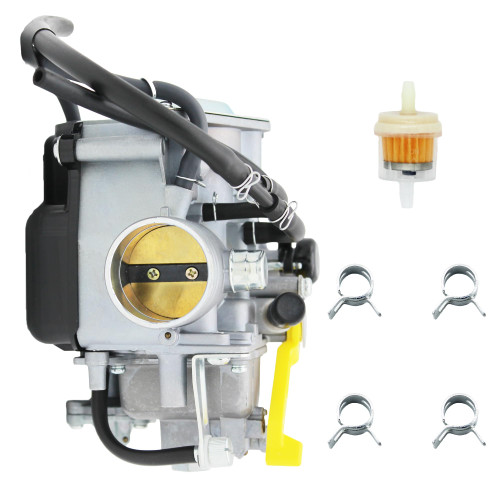 Carburetor ATV Carb for Honda Sportrax TRX400 2001-2015 | Honda Sportrax 400 TRX400EX 2x4 1999-2008 | Honda TRX400X 2009-2014 | Honda FourTrax TRX400 1999?0.Replaces#16100-HN1-A43,16100-HN1-013