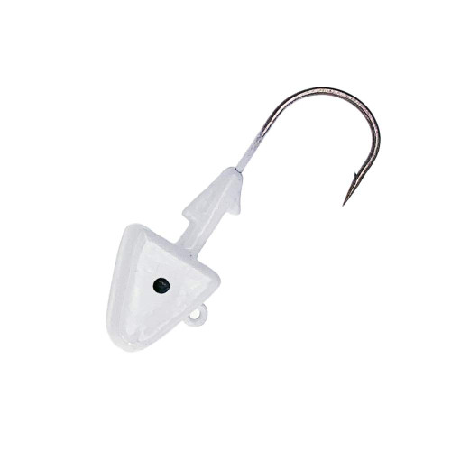 Shad Jig Heads 2oz Hook 6/0 White 5 Packs 10 Pieces