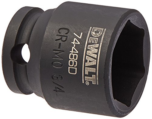 DEWALT 3/8" Drive Impact Socket 6 PT 3/4
