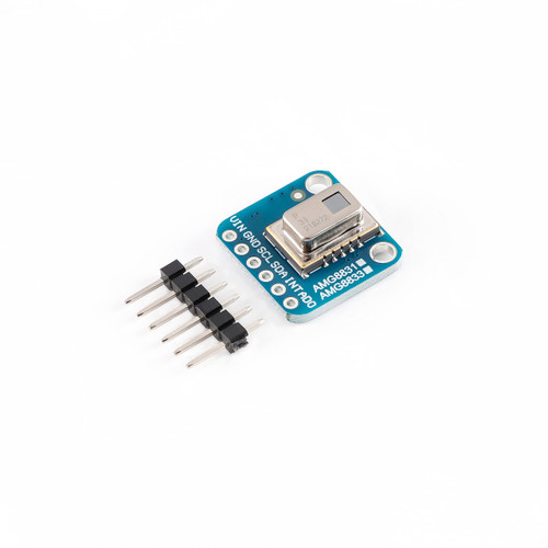 JESSINIE AMG8833 8 * 8 IR Thermal Imager Sensor Module Infrared Thermal Camera Sensor Detector 0?~80? 8x8 Infrared Camera Module Array Board IIC I2C 3-5V for Arduino Raspberry Pi