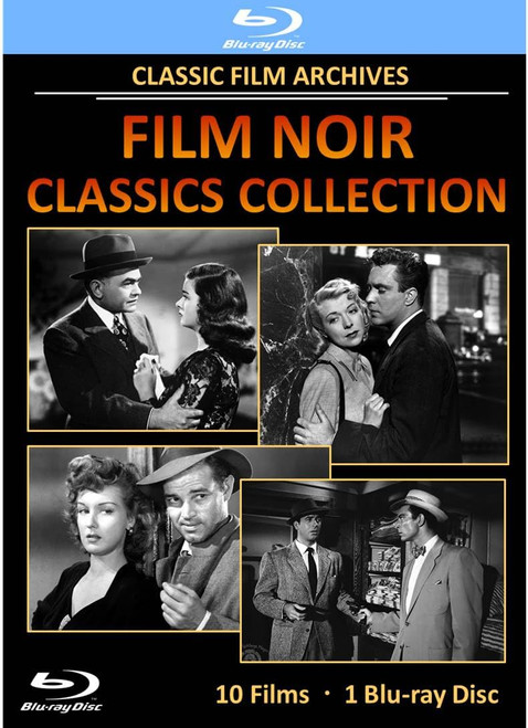 Film Noir Classics Collection - 10 Films [1 Blu-ray Disc]